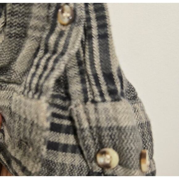 Bogari Studio Plaid Button Down Shirt Size XL Men’s Women’s Casual Long Sleeve - Picture 5 of 6